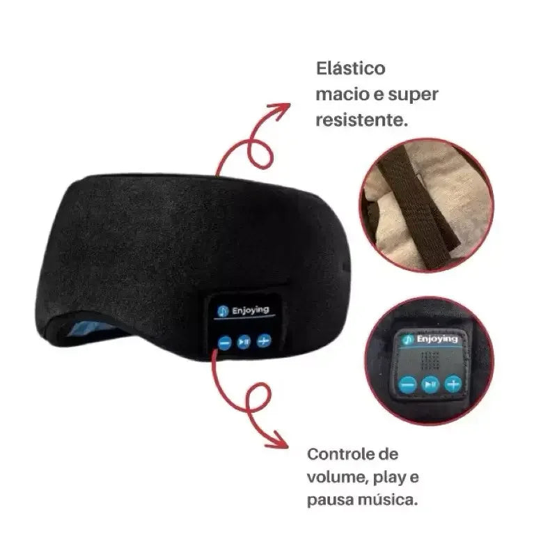 Máscara de Dormir Bluetooth