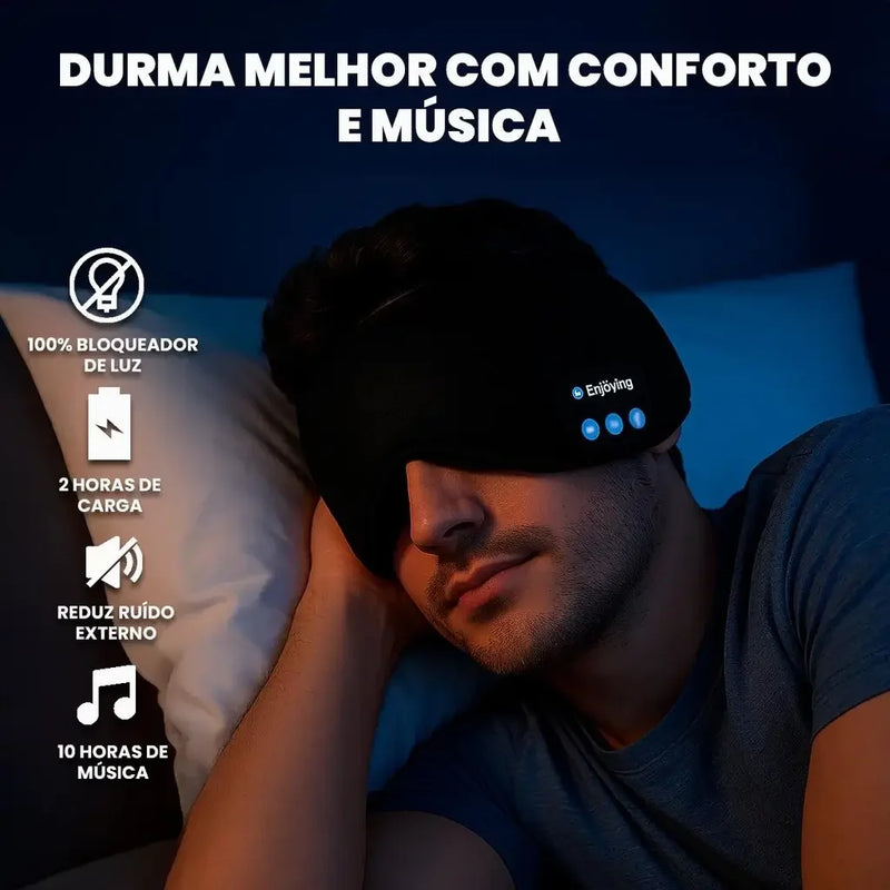 Máscara de Dormir Bluetooth